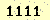 請輸入此驗證碼 : 1111