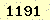 請輸入此驗證碼 : 1191