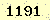 請輸入此驗證碼 : 1191