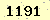 請輸入此驗證碼 : 1191