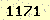 請輸入此驗證碼 : 1171