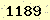 請輸入此驗證碼 : 1189