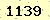 請輸入此驗證碼 : 1139