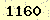 請輸入此驗證碼 : 1160