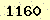 請輸入此驗證碼 : 1160