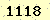 請輸入此驗證碼 : 1118
