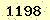 請輸入此驗證碼 : 1198