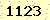 請輸入此驗證碼 : 1123