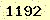 請輸入此驗證碼 : 1192