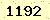請輸入此驗證碼 : 1192