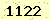 請輸入此驗證碼 : 1122