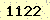請輸入此驗證碼 : 1122