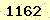 請輸入此驗證碼 : 1162