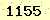 請輸入此驗證碼 : 1155