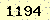 請輸入此驗證碼 : 1194