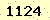 請輸入此驗證碼 : 1124