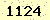 請輸入此驗證碼 : 1124