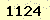 請輸入此驗證碼 : 1124