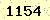 請輸入此驗證碼 : 1154