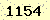 請輸入此驗證碼 : 1154