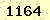 請輸入此驗證碼 : 1164