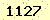 請輸入此驗證碼 : 1127