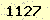 請輸入此驗證碼 : 1127