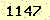 請輸入此驗證碼 : 1147