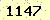 請輸入此驗證碼 : 1147