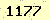 請輸入此驗證碼 : 1177
