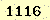 請輸入此驗證碼 : 1116