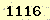 請輸入此驗證碼 : 1116