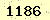請輸入此驗證碼 : 1186
