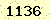 請輸入此驗證碼 : 1136