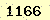 請輸入此驗證碼 : 1166