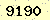 請輸入此驗證碼 : 9190