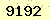 請輸入此驗證碼 : 9192