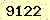 請輸入此驗證碼 : 9122