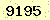 請輸入此驗證碼 : 9195