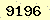 請輸入此驗證碼 : 9196