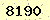 請輸入此驗證碼 : 8190