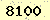 請輸入此驗證碼 : 8100