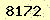 請輸入此驗證碼 : 8172