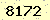 請輸入此驗證碼 : 8172