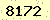 請輸入此驗證碼 : 8172