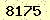 請輸入此驗證碼 : 8175