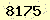 請輸入此驗證碼 : 8175