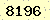 請輸入此驗證碼 : 8196
