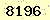 請輸入此驗證碼 : 8196