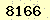 請輸入此驗證碼 : 8166